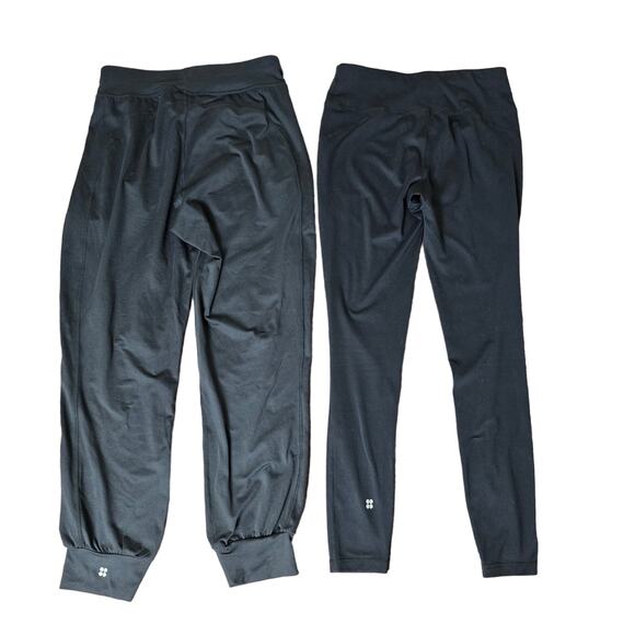 Sweaty Betty Gary Yoga Track Pants XXS + All Day Contour Gym Leggings XS - Picture 2 of 12